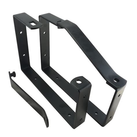 universal lockable ladder storage brackets